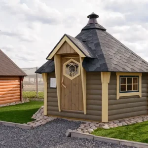 Neu Im Sortiment Grillkota Deluxe 6,5 m2, schwarz, ohne Grillanlage