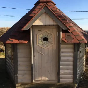 Kostenloser Versand Grillkota Deluxe 4,9 m², ohne Grillanlage, schwarz