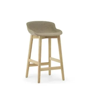 Normann Copenhagen Hyg Barhocker vorne gepolstert SH: 65 cm – Affix/Eiche Gratis Versand