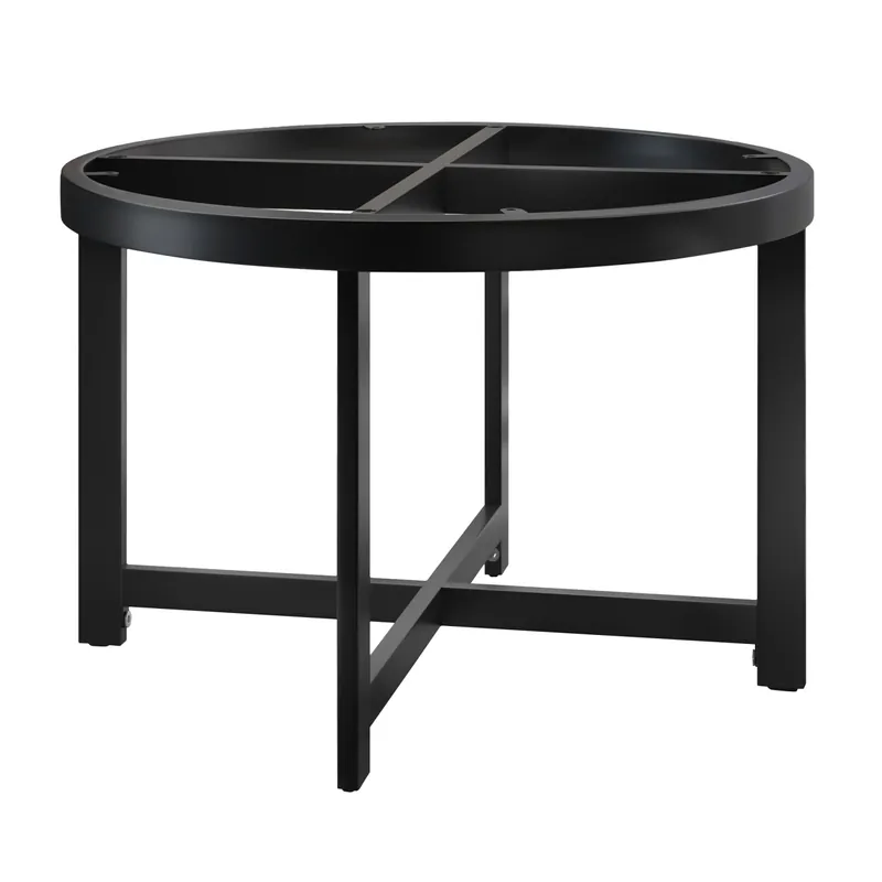 Aktuell ORLANDO | Bistro Lounge Tischgestell | Ø68,5 x H50 cm | Schwarz