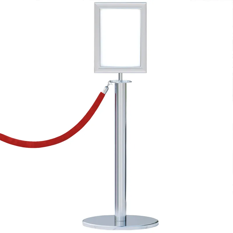 Sichere Zahlung OSCAR | Infoständer | Chrom | A4