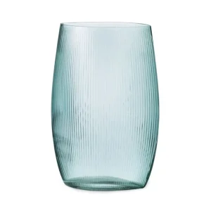 Normann Copenhagen Tide Vase H: 28 cm - Blau Markenware
