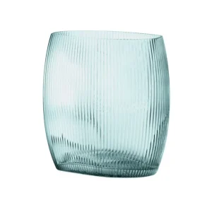 Ausverkauf Normann Copenhagen Tide Vase H: 18 cm - Blau