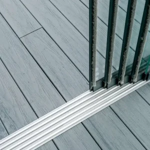 Kostenloser Rückversand Winddichtprofil 10mm für Glasschiebewand, weiß (RAL 9016)