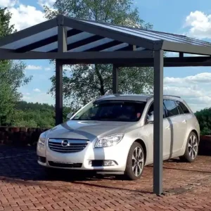 Jetzt Kaufen Aluminium Carport mit Satteldach, 500, klar