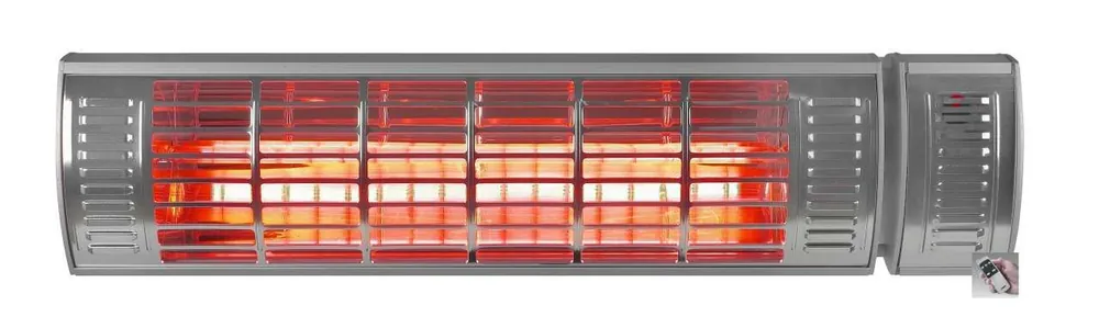 Top-Angebot Heizstrahler Golden 2000 Ultra RC silber