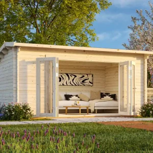 Pultdach Gartenhaus Ines 13,7 m² Neu