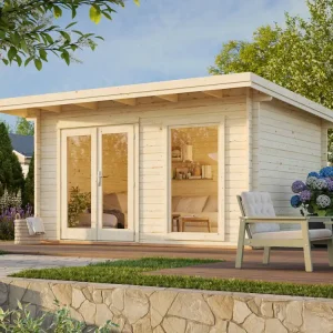 Direkt Vom Hersteller Flachdach Palmako Gartenhaus Heidi 11,7 m²