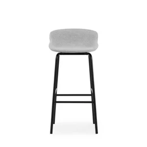 Garantierte Lieferung Normann Copenhagen Hyg Barhocker Vollgepolstert SH: 75 cm – Partner/Schwarzer Stahl