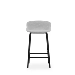 Normann Copenhagen Hyg Barhocker Voll gepolstert SH: 65 cm – Venture/Schwarzer Stahl Letzte Chance