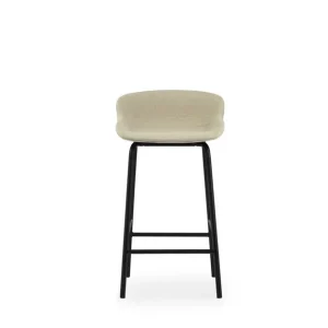 Saisonangebot Normann Copenhagen Hyg Barhocker Vollgepolstert SH: 65 cm – Upminster/Schwarzer Stahl