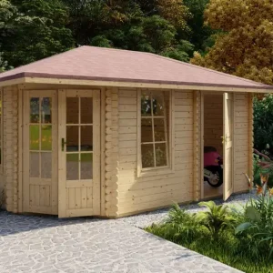 5 Eck Gartenhaus Norwegen 9 Direkt Vom Hersteller