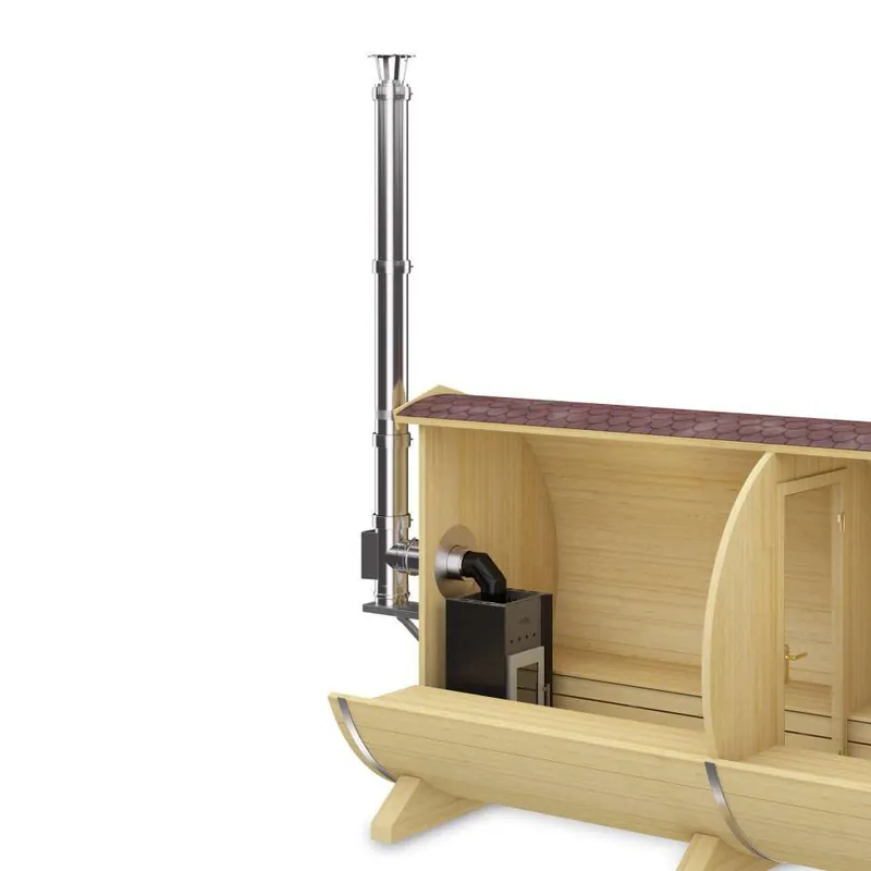 Schornsteinsystem Nr.2 für Saunaofen Fintec Troll & Lora Schnäppchen