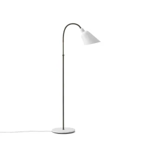 Jetzt Bestellen &Tradition Bellevue Floor AJ7 H: 130 cm – Weiß/Bronziertes Messing