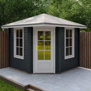 5 Eck Gartenhaus Norwegen 28 Aktuell