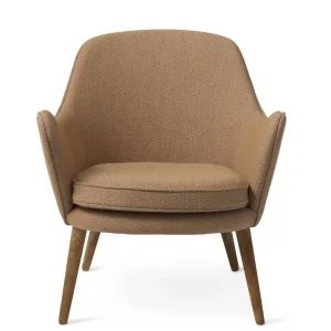 Warm Nordic Dwell Lounge Chair SH: 46 cm – Latte Sonderangebot