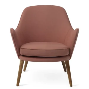 Warm Nordic Dwell Lounge Chair SH: 46 cm – Blush Ausverkauf