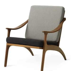 Warm Nordic Lean Back Lounge Chair SH: 41 cm – Teak/Salbei/Mocca Bestseller