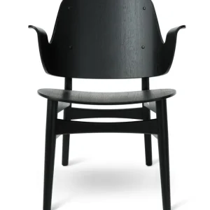 Direkt Vom Hersteller Warm Nordic Gesture Lounge Chair SH: 46 cm - Schwarz