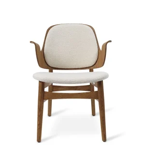 Schnäppchen Warm Nordic Gesture Lounge Chair SH: 46 cm – Teak/Creme