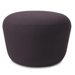 Warm Nordic Haven Pouf Ø: 57 cm – Aubergine Schnäppchen
