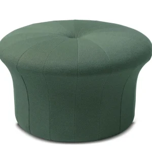 Warmer Nordic Grace Pouf Ø: 77 cm – Jägergrün Finale Aktion