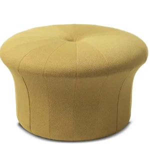 Warmer Nordic Grace Pouf Ø: 77 cm – Wüstengelb Nur Für Kurze Zeit