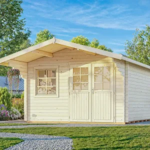 Palmako Gartenhaus Sally 12,3 m² Markenware