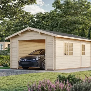 Neu Palmako Holzgarage Roger 19,0 m²