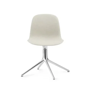 Kostenloser Rückversand Normann Copenhagen Form Drehstuhl SH: 44 cm – Upminster Sand/Aluminium