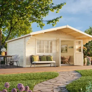 Bestseller Palmako Gartenhaus Britta 19,7 m²