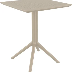 Klapptisch Sky eckig, taupe Neue Ware