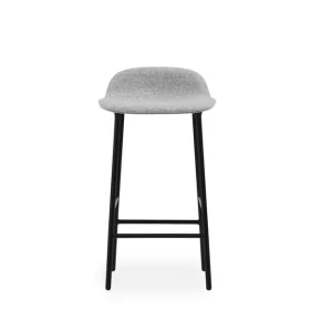 Normann Copenhagen Form Barhocker SH: 65 cm – Partner Grau/Stahl Preisknaller