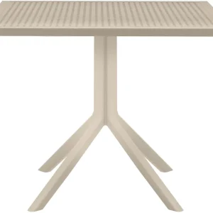 Tisch Sky 80 cm, taupe Neu