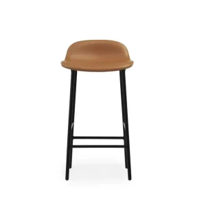 Normann Copenhagen Form Barhocker SH: 65 cm – Brandy Leder/Stahl Online Kaufen