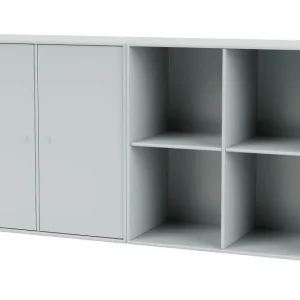 Direkt Vom Hersteller Montana Selection Paar Beistelltisch mit Hängebeschlägen 139,2 x 69,6 cm – 156 Oyster