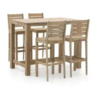 ROUGH-S/ROUGH-X 135 cm Gartenbar-Set 5-teilig Neu Im Sortiment