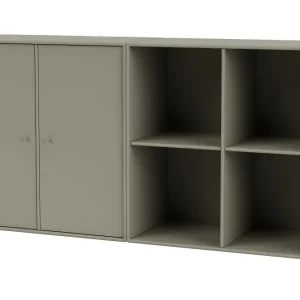 Saisonangebot Montana Selection Paar Beistelltisch mit Hängebeschlägen 139,2 x 69,6 cm – 144 Fenchel