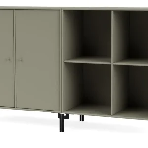 Preiswert Montana Selection Paar Beistelltisch mit Beinen 139,2 x 69,6 cm – 144 Fenchel / Schwarz