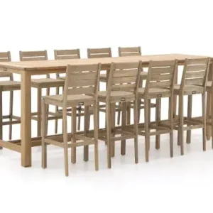 Schneller Versand ROUGH-S/ROUGH-X 300 cm Gartenbar-Set 11-teilig