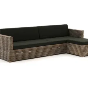 Beliebt ROUGH-C Chaiselongue Lounge-Set 3-teilig
