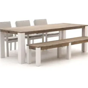 Bellagio Vezzano/ROUGH-X 240 cm Gartenmöbel-Set met bank 5-teilig Rabatt