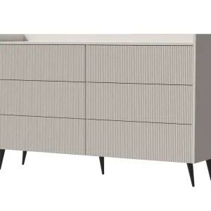 Expressversand Funktionale Kommode mit Schubladen MODE Kaschmir