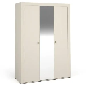 Expressversand Garderobe mit 3 Türen und Spiegel TRENDS Kaschmir