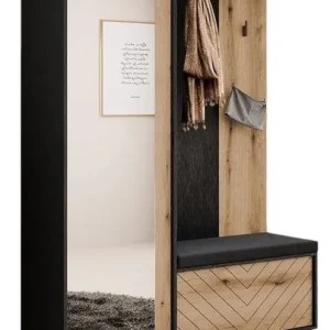 Aktuell Garderoben-Set mit Bügelhalter und Spiegel ALICE