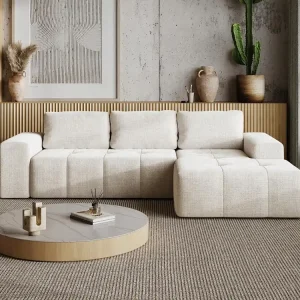 Top-Preis Gemütliche Wohnlandschaft Creme SENZA