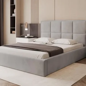 Top-Seller Klassisch Polterbett Grau 120x200