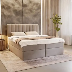 Direktkauf Komfortabel und Modern Wolkenbett 160x200 Beige MATHIAS