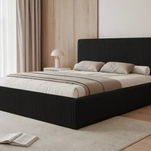 Garantierte Lieferung Komfortbett Zeitlos ASTA 160x200 Schwarz