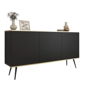 Versand Am Gleichen Tag Kommode für Wohnzimmer POLO Schwarz